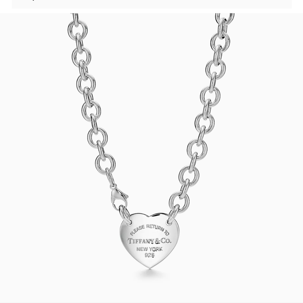 Tiffany & Co Return to Tiffany Heart Tag Necklace